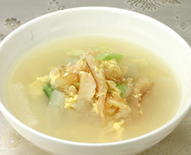 Bookuh Guk - Dried Codfish Soup - 북어국