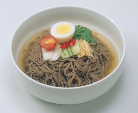 Mak Guksu - Buckwheat Noodles In Clear Broth - 막국수