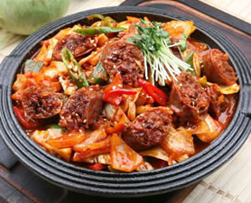 Soondaeguk - Pork Sausage Stew - 순대국