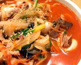 Champong - Spicy Seafood Noodle -짬뽕