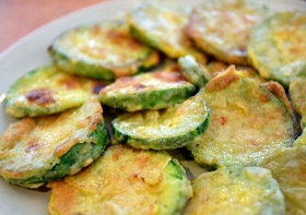 Hobakjeon - Fried Zucchini Fritter/Pancake - 호박전