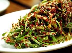 Pa Muchim - Shredded Scallion Salad - 