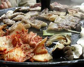 Samgyupsal - Grilled Pork Strips - 삼겹살