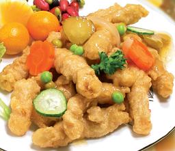 Tangsuyuk - Sweet & Sour Pork or Beef With Vegetabels - 탕수육