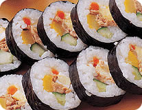 Korean Style Sushi Roll