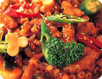 Spicy Octopus Stir-Fry