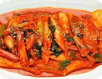 Spicy Rice Cake w/ Vegetables